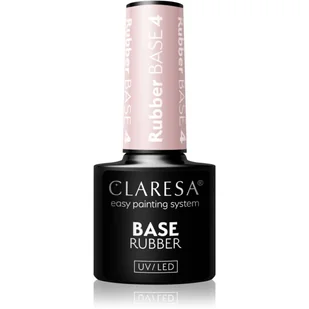 Claresa Rubber base Baza kauczukowa do paznokci 4 5ml - Lakiery hybrydowe - miniaturka - grafika 1