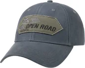 Czapki i chusty sportowe męskie - Czapka The Open Road by Stetson, niebieski, One Size - miniaturka - grafika 1