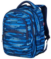 Plecaki - Target Backpack 2 w 1 Curved, plecak dla dzieci i chłopców, do szkoły, niebieski (niebieski) - 26697 - miniaturka - grafika 1