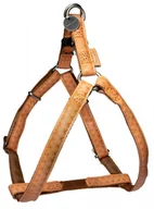 Szelki dla psów - ZOLUX Szelki regulowane z eko skóry Mac Leather - Żółte - miniaturka - grafika 1
