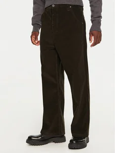 AMI PARIS Spodnie materiałowe HTR102 CO0089 Brązowy Regular Fit - Spodnie męskie - miniaturka - grafika 1