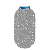 Maty antypoślizgowe - Mata antypoślizgowa Laguna 66 x 39 cm szara - miniaturka - grafika 1