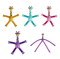 Prace ręczne dla dzieci - Rurki Żyrafa na przyssawki 1008442, mix - miniaturka - grafika 1