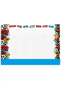 Podkład na biurko notes B3 - graffiti - Pedagogika i dydaktyka - miniaturka - grafika 1