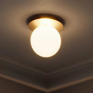 Nuura Aps Nuura Liila 1 Medium kinkiet 1-pkt. złoty/biały - Lampy ścienne - miniaturka - grafika 1