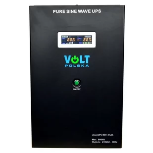 Volt 3SR800WA55 sinusUPS 800 + aku 55Ah 3SR800WA55 - Zasilacze awaryjne UPS - miniaturka - grafika 1