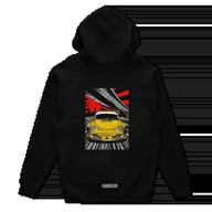 Bluzy męskie - Czarna bluza z kapturem Porsche 911 Turbo Ruf CTR-XL - miniaturka - grafika 1