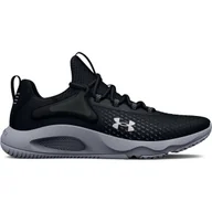 Buty trekkingowe męskie - Obuwie Sportowe Męskie Under Armour HOVR™ Rise 4 Czarny - miniaturka - grafika 1