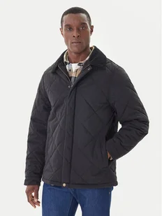 Hunter Kurtka przejściowa Ardwell HARM0003252 Czarny Regular Fit - Kurtki męskie - miniaturka - grafika 1