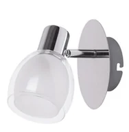 Lampy ścienne - Rabalux KINKIET spot Oprawa ścienna DAVE 6835 IP20 chrom Biały - miniaturka - grafika 1