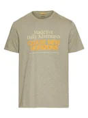 Koszulki męskie - Camel Active Koszulka w kolorze khaki - miniaturka - grafika 1