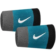 Tenis ziemny - Frotki na nadgarstek Nike Swoosh N0001586017OS 2 szt (887791753595) - miniaturka - grafika 1
