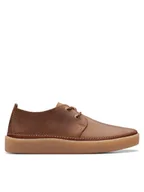 Półbuty męskie - Clarks Półbuty Clarkwood Low 26176866 Brązowy - miniaturka - grafika 1