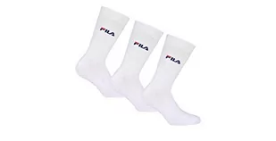 Fila 3 pary skarpet rajstopy zestaw Street Sport Socks unisex 35 46 kilka kolorów - 35-38 (3-5 UK) biały - Skarpetki męskie - miniaturka - grafika 1