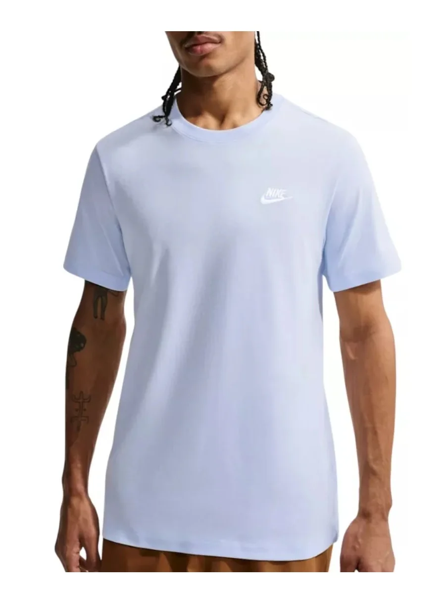 KOSZULKA NIKE NSW CLUB AR4997-408 t-shirt krótki rękaw jasnoniebieska XXL