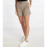 Spodenki damskie - BOSS BLACK Szorty Select | Regular Fit - miniaturka - grafika 1