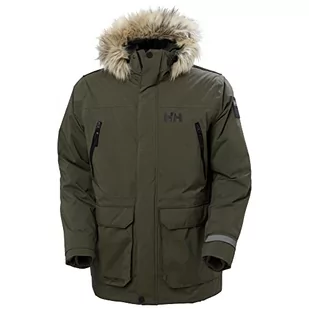 Helly-Hansen męska kurtka Reine Parka, 431 Utility Zielona, 3XL - Kurtki męskie - miniaturka - grafika 1