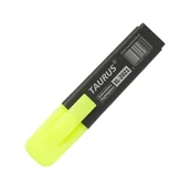 Zakreślacze - Zakreślacz mazak żółty nierozmazujący się ścięta końcówka 1-5mm Taurus 2021 - miniaturka - grafika 1