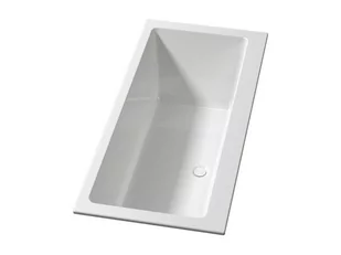 Riho Rethink Cubic Wall Wanna prostokątna 180x80 cm do zabudowy biały połysk B160001005 - Wanny - miniaturka - grafika 1