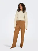 Swetry damskie - ONLY Sweter w kolorze beżowym - miniaturka - grafika 1