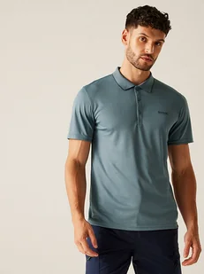 Regatta Funkcyjna koszulka polo "Maverik V" w kolorze błękitnym - Koszulki sportowe męskie - miniaturka - grafika 1