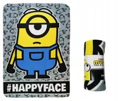 Koce i narzuty dla dzieci - Minionki Minions Koc Dziecięcy Polarowy 100X150 - miniaturka - grafika 1