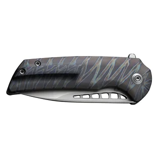 Nóż składany WE Knife Mini Malice WE054BL-6 tiger stripe - Noże - miniaturka - grafika 5