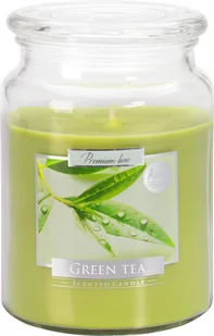 Bispol Świeca zapachowa w słoju GREEN TEA zielona herbata - Świece - miniaturka - grafika 1