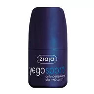 Dezodoranty i antyperspiranty męskie - Ziaja Yego Sport, antyperspirant dla mężczyzn kulka, 60ml - miniaturka - grafika 1