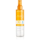 Balsamy i kremy do opalania - Bioderma Photoderm Bronz Spray SPF 30 Nawilżająca dwufazowa woda, 200 ml - miniaturka - grafika 1