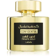 Wody i perfumy unisex - Lattafa Confidential Private Gold woda perfumowana unisex 100 ml - miniaturka - grafika 1