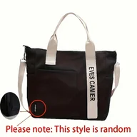 Inne - TEMU Solidna i wytrzymała torba na ramię z tkaniny oxford, do noszenia w dłoni, z regulowanym paskiem na ramię - wielokomorowa, niezbędna do - miniaturka - grafika 1