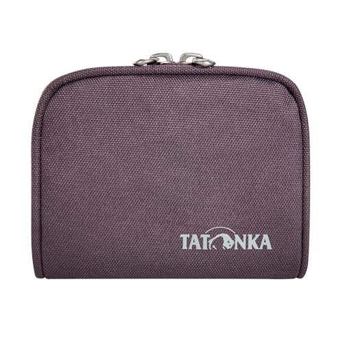 Tatonka Portfel z zamkiem błyskawicznym RFID B - portfel z blokadą RFID - 9 x 11 x 2 cm, Midnight Plum, 9 x 11 x 2 cm, Portfel z blokadą RFID
