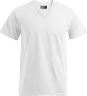Koszulki męskie - Koszulka męska Promodoro 3025 Premium V-Neck - Kolor: Biały - Rozmiar: XXL - miniaturka - grafika 1