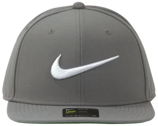 Nike czapka z daszkiem szary rozmiar uniwersalny DH0393 073 - Czapki i chusty sportowe męskie - miniaturka - grafika 1