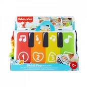 Zabawki interaktywne dla dzieci - Fisher Price, Edukacyjne miękkie pianinko Baw się i kop - miniaturka - grafika 1