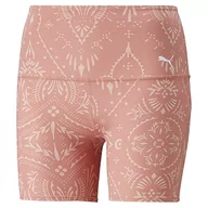 Koszulki i topy damskie - PUMA Damskie Studio AOP 5 w krótkich rajstopach - miniaturka - grafika 1