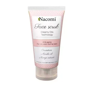 Nacomi peeling do twarzy do skóry suchej lub normalnej "domowa mikrodermabrazja" - Peelingi i scruby do twarzy - miniaturka - grafika 1