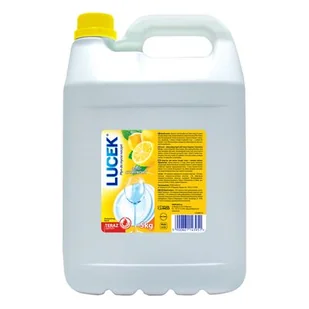 Płyn do mycia naczyń cytrynowy 5 kg Lucek - Płyny do naczyń - miniaturka - grafika 1