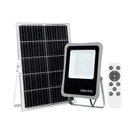 Lampy ogrodowe - Naświetlacz solarny LED 100W BARES SLR-73142-100W Italux - miniaturka - grafika 1