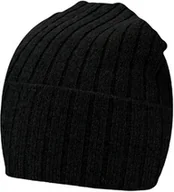 Czapki dla dzieci - Czapka dla dzieci w uniwersalny fasonie Noviti CZ087-U-01 Czarna - miniaturka - grafika 1