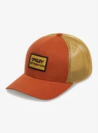 Czapki męskie - Czapka z daszkiem Oakley B1B Hdo Patch Trucker - auburn/sulfide - miniaturka - grafika 1