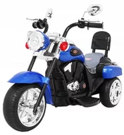 Pojazdy elektryczne dla dzieci - Motor Motorek Chopper na Akumulator Niebieski - miniaturka - grafika 1