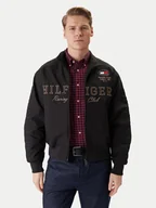 Kurtki męskie - Tommy Hilfiger Kurtka bomber Racing MW0MW42565 Czarny Regular Fit - miniaturka - grafika 1
