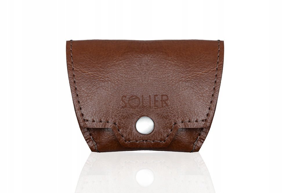 Bilonówka skóra naturalna brązowy SA10 vintage brown - mężczyzna Solier