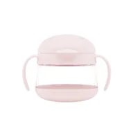 Zabawki do kąpieli - Ubbi Pojemnik na Przekąski Tweat Blush Pink - miniaturka - grafika 1