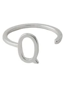 Sygnety - Design Letters Srebrny pierścionek "A-Z" - miniaturka - grafika 1