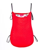 Akcesoria do wózków - Torba Neoprenowa do Wózka, Czerwona w Kwiatki - miniaturka - grafika 1