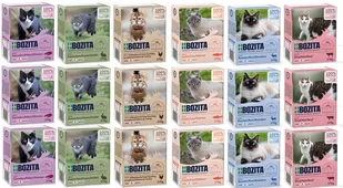 Bozita Cat Pakiet MIX W Sosie 18 x 370g - Mokra karma dla kotów - miniaturka - grafika 1