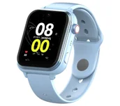 Smartwatch - Kiano Watch Alpha Kid Funkcje AI GPS 4G Niebieski - miniaturka - grafika 1